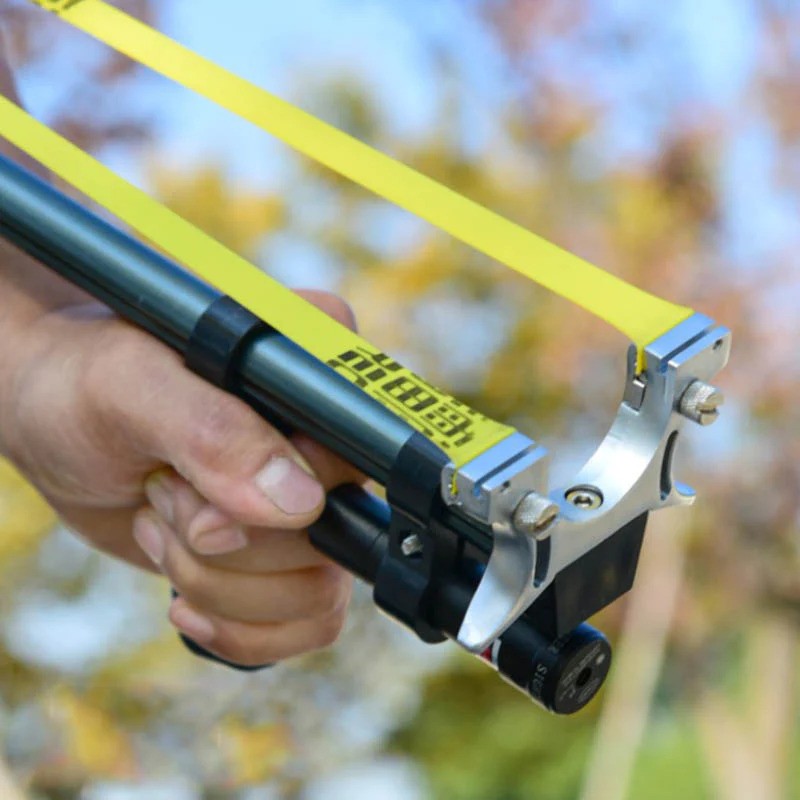 Telescopic Slingshot with Red Laser thumbnail 6