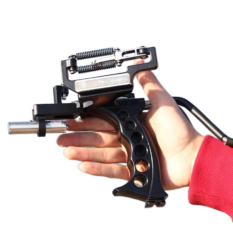 Metal Slingshot with Wrist Support