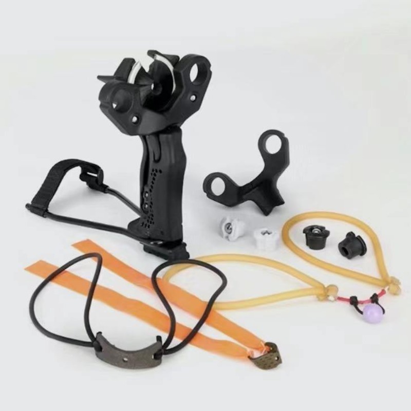 Black Supported Slingshot for Target Practice