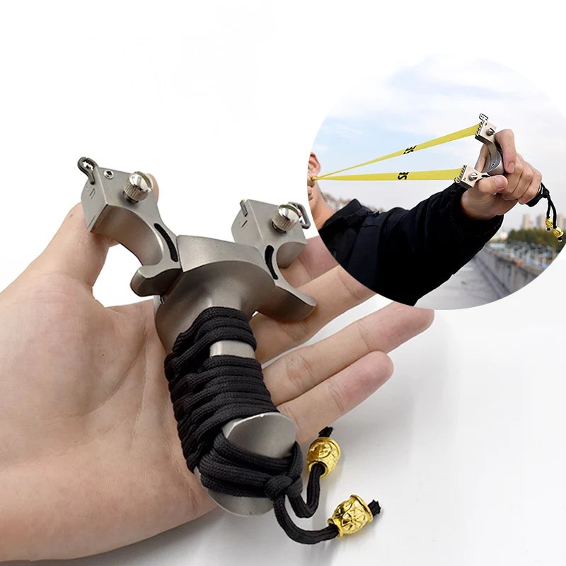 HARD-STEEL Stainless Steel Slingshot thumbnail 3