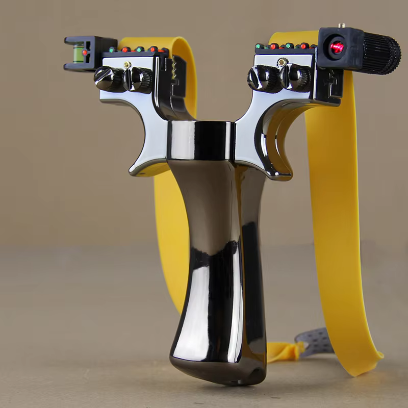 Ambidextrous Resin Slingshot with Laser Sight thumbnail 3