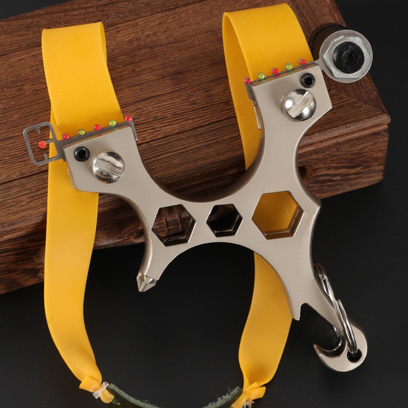 Compact Aluminum Alloy Slingshot thumbnail 2