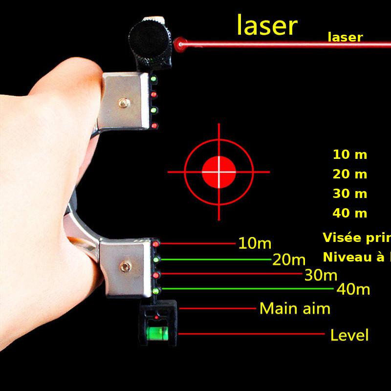 98K Resin Slingshot with Laser Sight and Flat Band thumbnail 5