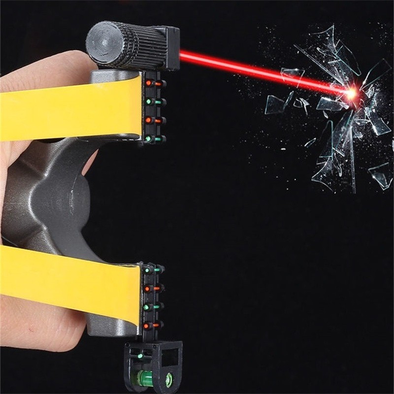 98K ABS Slingshot with Laser and Fiber-Optic Sights thumbnail 2